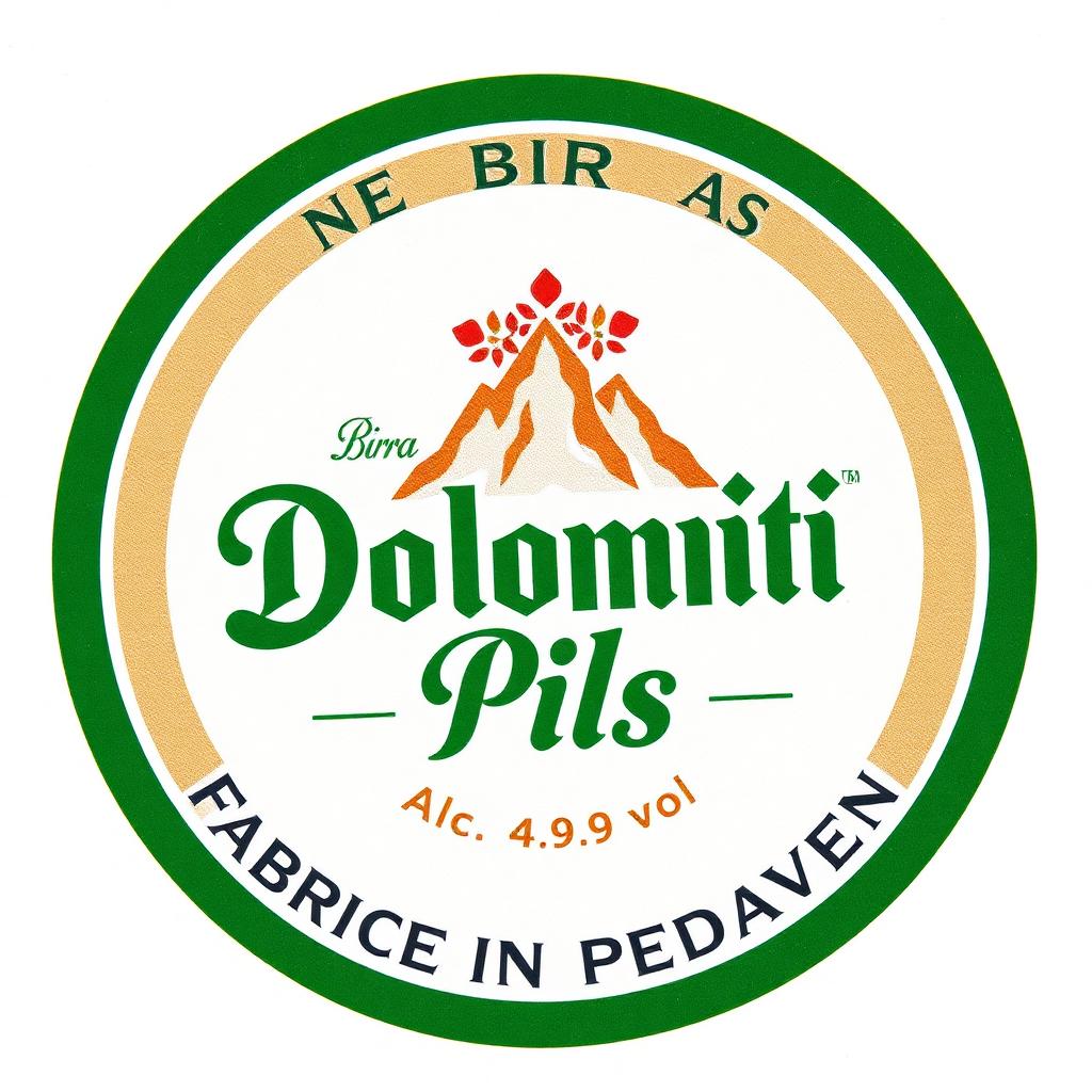 Etichetta Dolomiti Pils